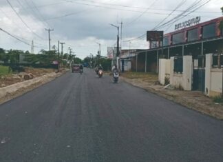 Jalan perbatasan Gowa-Makassar sudah mulus 83 persen. Sudirman: Alhamdulillah