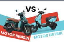 Ayo, Mana Lebih Hemat? Motor Listrik Atau Motor Bensin