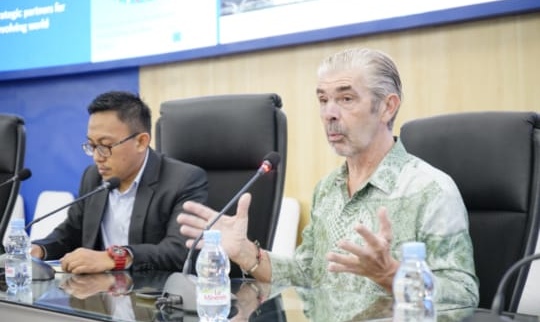 Diplomat Uni Eropa dialog Unhas, Dorong Peran Diplomasi Parlementer dalam Menjaga Stabilitas Global