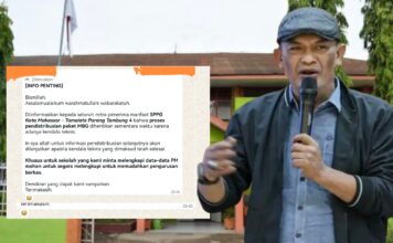 Ratusan pelajar dikota Makassar tak terlayani MBG hari ini. Aktivis Anti Korupsi Minta Mitra SPPG Diperiksa Jaksa.